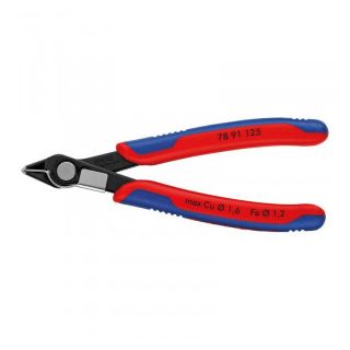 Cleste cu tais Knipex cu cap inclinat maner bicomponent F9 125mm