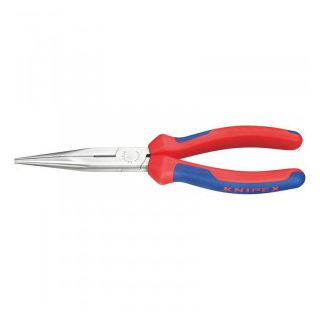 Cleste cu varf semirotund Knipex 200mm maner tricomponent