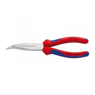 Cleste cu varf semirotund Knipex indoit 200mm cu manere multicomponent