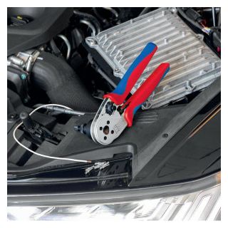 Cleste de sertizat Knipex pentru contacte DT DTM și DTP 0,35-3,0mm²
