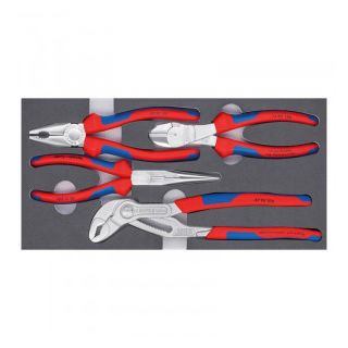 Knipex Set clesti Basic cromat 4 piese