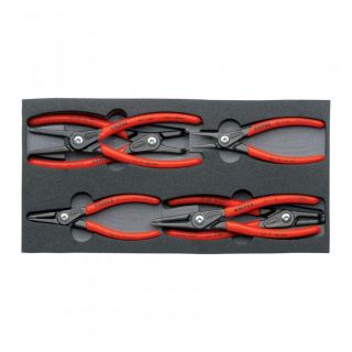 Set clesti inel siguranta Knipex seria 48 si 49 J1 J2 J21 A1 A2 A21 6 piese