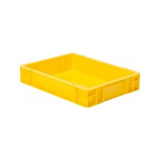 Cutie stivuibila LA-KA-PE TK400/75-0 400x300x75mm galbena fara maner