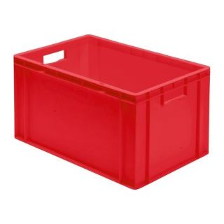 Cutie stivuibila LA-KA-PE TK600/320-0 600x400x320mm rosie cu maner