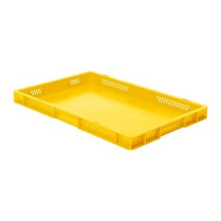 Cutie stivuibila LA-KA-PE TK600/50-0 600x400x50mm galbena fara maner