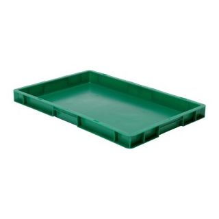 Cutie stivuibila LA-KA-PE TK600/50-0 600x400x50mm verde fara maner