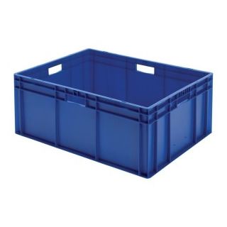 Cutie stivuibila LA-KA-PE TK800/320-0 800x600x320mm albastra cu maner