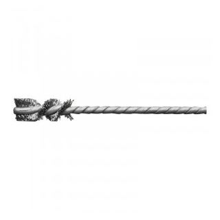 Perie din inox pentru tuburi Lessmann 10x25/90mm tija 3.8 mm