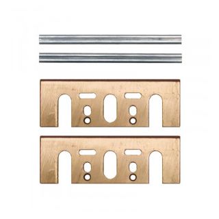 Cutite (2 reversibile + 2 HSS) pentru rindea Makita, 82mm, 4 bucati