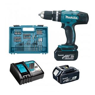 Masina de gaurit si insurubat Makita DDF453RFX1, cu acumulator
