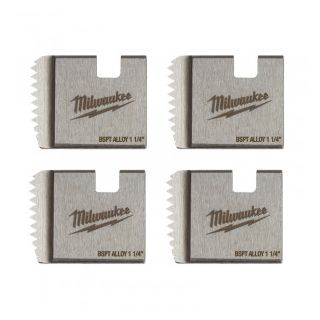 Set bacuri de filetare Milwaukee BSPT 1-1/4"