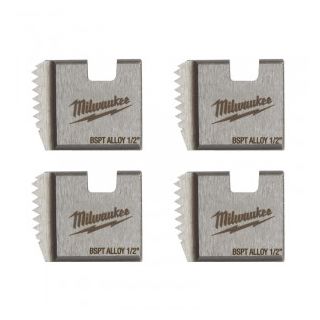 Set bacuri de filetare Milwaukee BSPT 1/2"