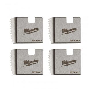 Set bacuri de filetare Milwaukee BSPT 1"