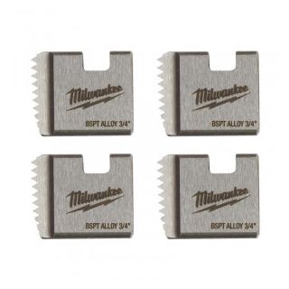 Set bacuri de filetare Milwaukee BSPT 3/4"