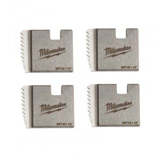 Set bacuri de filetare Milwaukee BSPT HS 1-1/4"