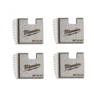 Set bacuri de filetare Milwaukee BSPT HS 3/4"