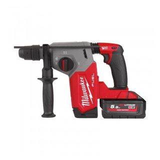 Ciocan rotopercutor Milwaukee M18 FHX-552X, SDS Plus, 18V, 2.5J, cu acumulator