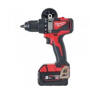 Masina de gaurit si insurubat Milwaukee M18 BLDD2-502x, cu acumulator