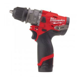 Masina de gaurit si insurubat cu percutie Milwaukee M12 FPDX-202X, cu acumulator