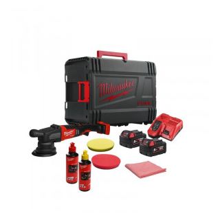 Slefuitor orbital Milwaukee M18 FROP15-502XKIT, 125mm, cu acumulator