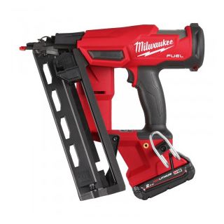 Pistol pentru batut cuie Milwaukee M18 FN16GA-202X, 18V, cu acumulator