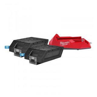 Set 2 acumulatori si incarcator Milwaukee MX FNRG-406