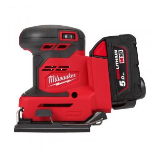 Slefuitor cu vibratii Milwaukee M18 BQSS-502B, cu acumulator