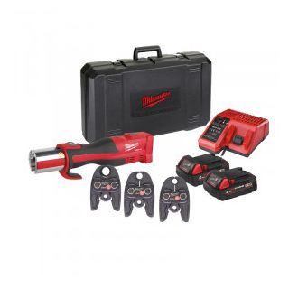 Dispozitiv de presare Milwaukee M18BLHPT-202C 3 falci cu profil U (16/20/25 mm)