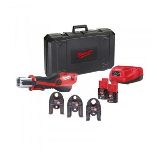 Dispozitiv de presare Milwaukee M12HPT-202C 3 bacuri cu profil TH (16/20/26 mm)