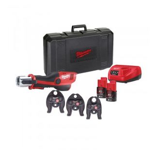 Dispozitiv de presare Milwaukee M12HPT-202C 3 bacuri cu profil U (16/20/25 mm)
