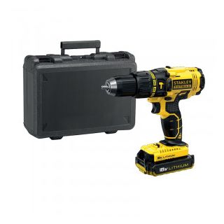 Masina de gaurit si insurubat cu percutie Stanley FMC626D2K, cu acumulator