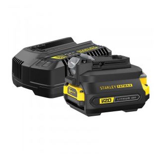 Set acumulator si incarcator si adaptor Stanley SFMCB121D1