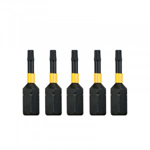 DeWALT - Bit de torsiune 25mm, T10, 5 bucati [DT7379T-QZ]