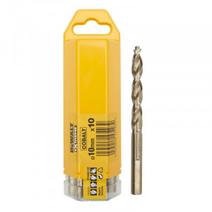 DeWALT - Burghiu Industrial Cobalt HSS-CO EXTREME, 10x133, 10 bucati [DT4942-QZ]