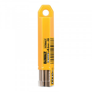 DeWALT - Burghiu Industrial Cobalt HSS-CO EXTREME, 4.5x80mm, 10 bucati [DT4927-QZ]