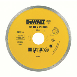 DeWALT - DT3714 Disc diamantat 110x20mm pt placi ceramice [DT3714-QZ]