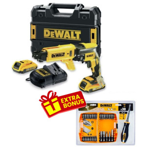Masina de insurubat pentru gips carton Dewalt DCF620D2K, 18V, cu acumulator
