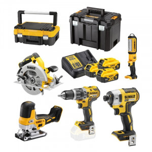 Pachet 5 scule Dewalt DCK500P3T