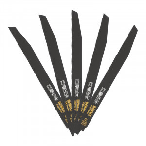 DeWALT - Panza 2xLife Bi-Metal Extreme pentru fierastrau sabie 305mm, 5 bucati [DT2316L-QZ]