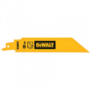 DeWALT - Panza BIM cu dinti progresivi pentru fierastrau sabie 150mm, 5 bucati [DT2404-QZ]