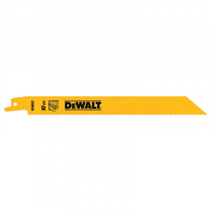 DeWALT - Panza fierastrau alternativ Bi-Metal, 203mm, 10TPI, 5 bucati [DT90383-QZ]