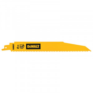 DeWALT - Panza fierastrau alternativ Bi-Metal, 228mm, 6TPI, 5 bucati [DT90381-QZ]