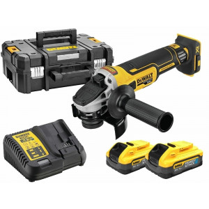 Polizor unghiular Dewalt DCG405H2T, 125mm, cu acumulator