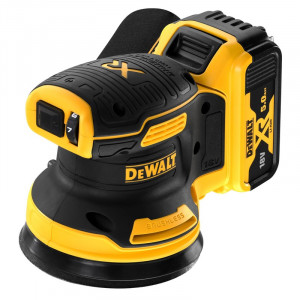 Slefuitor orbital Dewalt DCW210P2, 125mm, cu acumulator