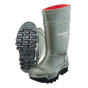 Dunlop - Cizme ThermoPlusS5CI, SRC, negru, verde, mas. 42 [C662933/08]