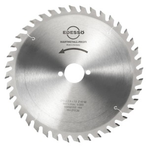EDESSO - Panza fierastrau circular HW Profi, 210x2.8x30mm, 40 dinti W [16021030]