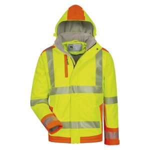 elysee - Jacheta softshell fosforescenta RICKMER, galben/portocaliu, mas. XL [23446/XL]
