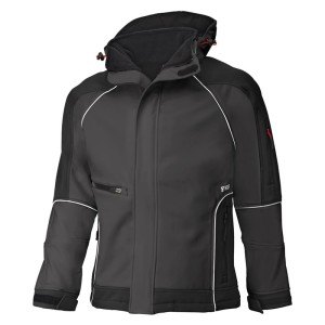 FHB - Jacheta softshell WALTER, gri inchis/negru, mas. XL [78518-1220-XL]