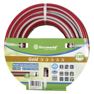 FLORAWORLD - Furtun apa profesional NTS Masterplus, rosu, 3/4