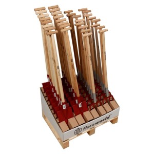 floraworld - Set 16 sape si 16 furci cu maner din lemn [14748]